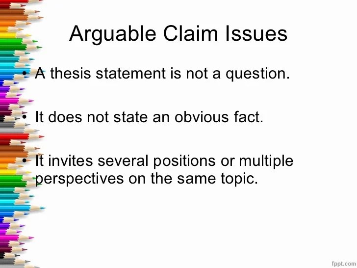 Claim slideserve arguable differences opinion vs counterclaims ppt powerpoint presentation